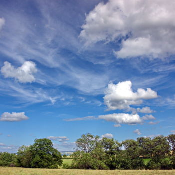 Photography titled "Nuages 90" by Miodrag Aubertin, Original Artwork