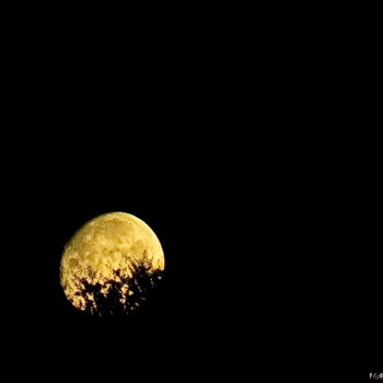 Fotografie mit dem Titel "La lune 26" von Miodrag Aubertin, Original-Kunstwerk