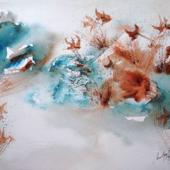 Painting titled "GRIETAS DE OTOÑO" by Mirtya Huizzi, Original Artwork