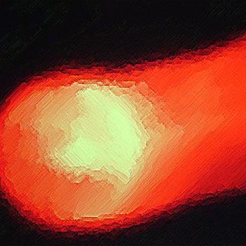 Painting titled "Cosmic Return" by Mirabella, Original Artwork