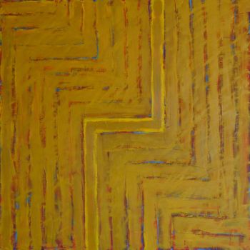 Peinture intitulée "Red-yellow-blue II" par Mircea Popescu, Œuvre d'art originale, Huile