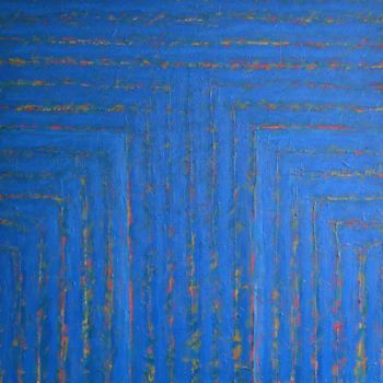 "Red-yellow-blue III" başlıklı Tablo Mircea Popescu tarafından, Orijinal sanat, Akrilik