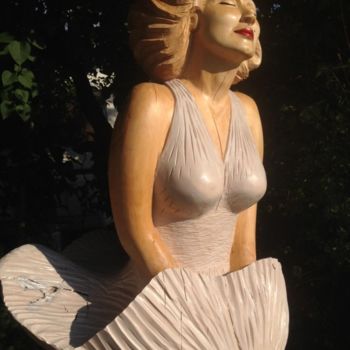 Sculpture titled "Marylin Attitude" by Mirèo, Original Artwork