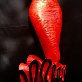 Scultura intitolato "Flamenco 2" da Mirèo, Opera d'arte originale