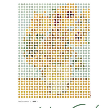 "Van Gogh - Les Tour…" başlıklı Dijital Sanat Mireille Dos tarafından, Orijinal sanat, Dijital Resim