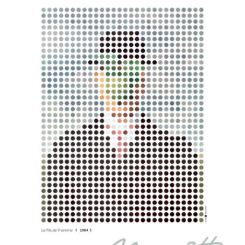 "Magritte - Le Fils…" başlıklı Dijital Sanat Mireille Dos tarafından, Orijinal sanat, Dijital Resim