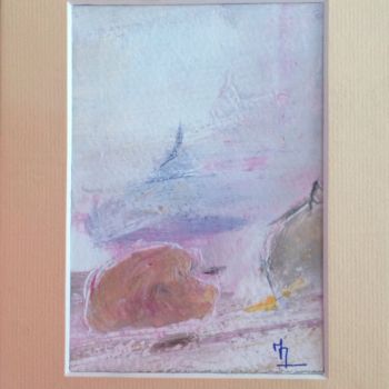 Painting titled "26- petite nature m…" by Mireille Matricon, Original Artwork, Gouache