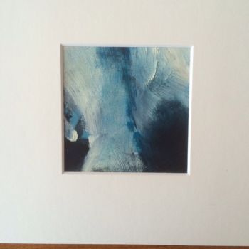 Картина под названием "36- petit abstrait…" - Mireille Matricon, Подлинное произведение искусства, Масло