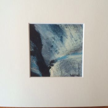 Peinture intitulée "35- petit abstrait…" par Mireille Matricon, Œuvre d'art originale, Huile