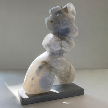 Sculpture titled "Epic Nature" by Mirjam De Nijs, Original Artwork, Stone