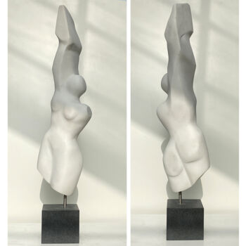 Escultura intitulada "Aurora" por Mirjam De Nijs, Obras de arte originais, Pedra