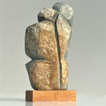 Rzeźba zatytułowany „Affection” autorstwa Mirjam De Nijs, Oryginalna praca, Kamień