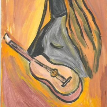 Pintura titulada "concertista" por Mirna Bentos Morinigo, Obra de arte original
