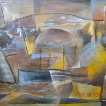 Painting titled "Enseada 2009" by Miro, Original Artwork, Acrylic