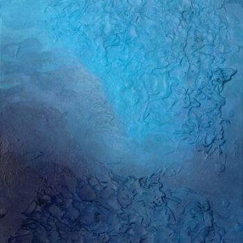 Schilderij getiteld "Underwater abstract…" door Kamil Mirocha, Origineel Kunstwerk, Acryl