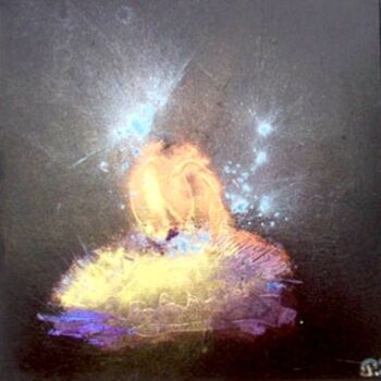 Peinture intitulée "L'éclosion-Pascale…" par Miroir Des Emotions Atelier D'Expression  Issoudu, Œuvre d'art originale
