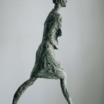 Skulptur mit dem Titel "Autumn" von Mironova Olga Gubareva-Mukha Lyudmila, Original-Kunstwerk, Metalle
