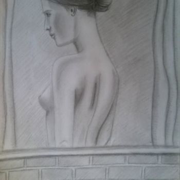 Tekening getiteld "nude woman nr 14" door Mischa, Origineel Kunstwerk, Anders
