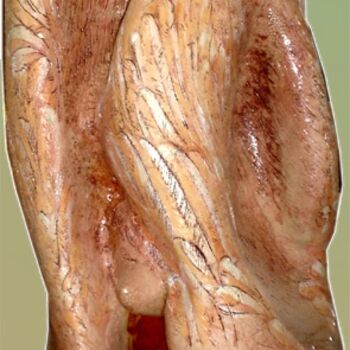 Скульптура под названием "рождение крыльев" - Михаил Таран, Подлинное произведение искусства