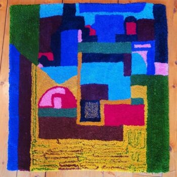 "La Charente maritime" başlıklı Tekstil Sanatı Mishra tarafından, Orijinal sanat, Tekstil elyafı