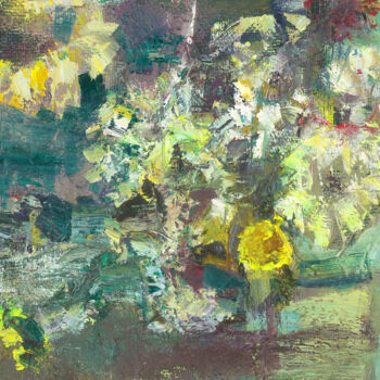 Painting titled "Sunflowers" by Mishyra Vladimir, Original Artwork, Oil