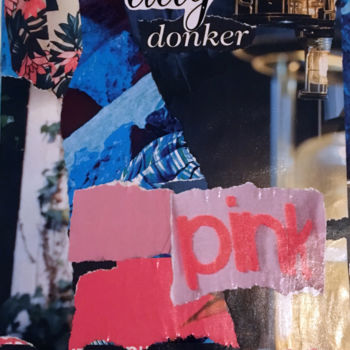 Collages intitolato "dag donker" da Miss Eclectic, Opera d'arte originale