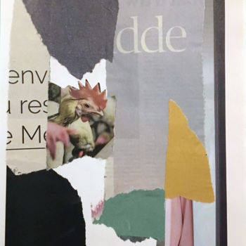 Collages getiteld "dde" door Miss Eclectic, Origineel Kunstwerk, Papier