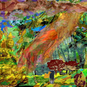 Digital Arts titled "La Main du destin o…" by Martin Missmahl, Original Artwork, Digital Painting
