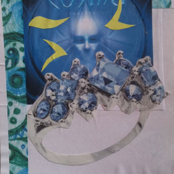 Collages intitulée "Tribute to Cosma" par Missterre Apocalypse, Œuvre d'art originale, Découpages