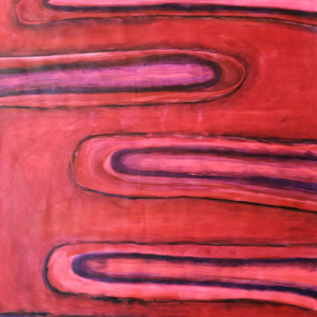 Peinture intitulée "Globules rouges" par Missterre Apocalypse, Œuvre d'art originale, Acrylique