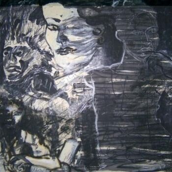 Disegno intitolato "Retrospect" da Mi Tina, Opera d'arte originale, Olio
