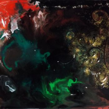 Pittura intitolato "Fantaisie" da Mitty, Opera d'arte originale, Acrilico