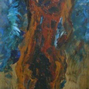 "L'arbre de l'Ange 5…" başlıklı Tablo Mizem tarafından, Orijinal sanat, Akrilik