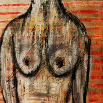 Peinture intitulée "Femme" par Mizzi, Œuvre d'art originale, Acrylique Monté sur Châssis en bois