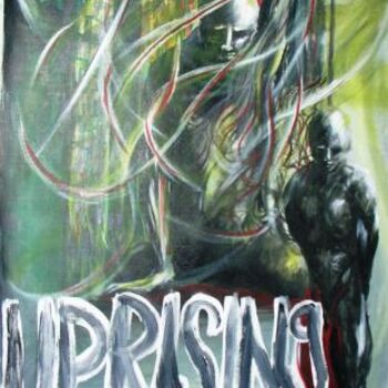 Desenho intitulada "uprising" por Mkarahan, Obras de arte originais