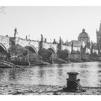 Fotografie getiteld "Charles Bridge Praha" door Michaël B. (mkb_9t), Origineel Kunstwerk, Digitale fotografie