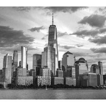 Fotografia zatytułowany „Skyline NYC” autorstwa Michaël B. (mkb_9t), Oryginalna praca, Fotografia cyfrowa