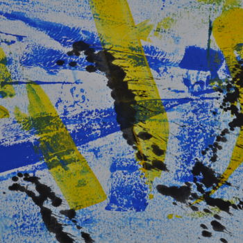「abstraction-0670.」というタイトルの絵画 Michel Laurent Guietによって, オリジナルのアートワーク, アクリル