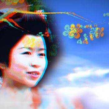 「japon」というタイトルのデジタルアーツ Mlbによって, オリジナルのアートワーク