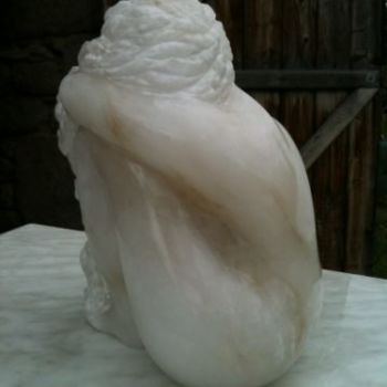 Sculpture intitulée "La boudeuse" par Michèle Lemée, Œuvre d'art originale