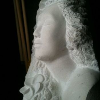 Скульптура под названием "Maeva" - Michèle Lemée, Подлинное произведение искусства