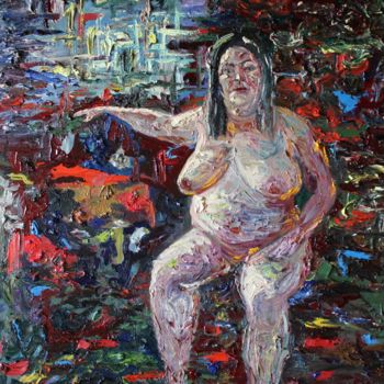 Картина под названием "eternal" - Margarita Makarova, Подлинное произведение искусства, Масло