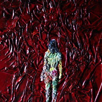 Картина под названием "In Hell" - Margarita Makarova, Подлинное произведение искусства, Масло