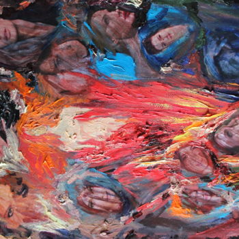 제목이 "Инквизиция"인 미술작품 Margarita Makarova로, 원작, 기름