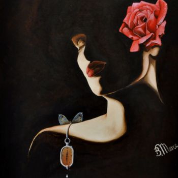 Painting titled "l-ombra-del-tempo.j…" by Marco M. Boschetti, Original Artwork