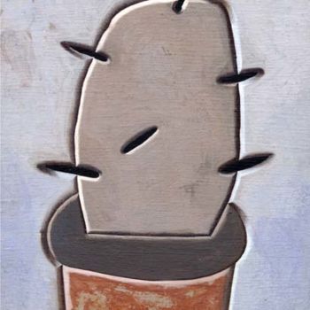 제목이 "cactus"인 미술작품 Pascal Mobihan로, 원작, 기름