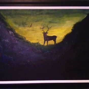 Painting titled "The Glen" by Mick Odonnell, Original Artwork, Acrylic