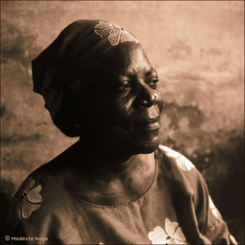 Photography titled "the mother queen.jpg" by Modeste Nago, Original Artwork