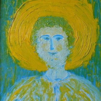 Pittura intitolato "Vincent" da Mog, Opera d'arte originale, Olio