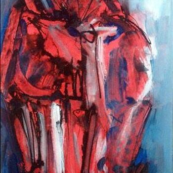 Painting titled "arrawi3" by Mohamed Barrak, Original Artwork